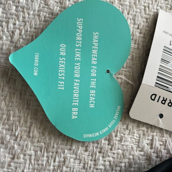 Torrid Vixen Womens 00 Black Floral Gingham Print Underwire Bikini Top NWT - Picture 6 of 9